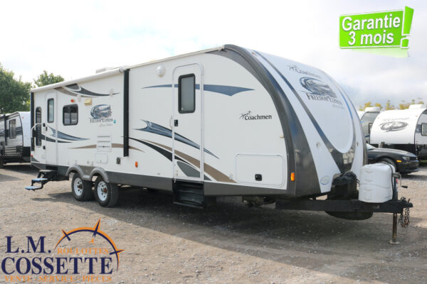 Freedom Express 281 RLDS 2012-LM Cossette inc. vr-roulotte-fifth wheel-cargo-arctic wolf -Remote-Clipper-cherokee-grey wolf-wolf pup-kodiak cub-aspen trail-dutchmen-forest river-freedom express select-coachmen-apex nano -Trois-Rivières