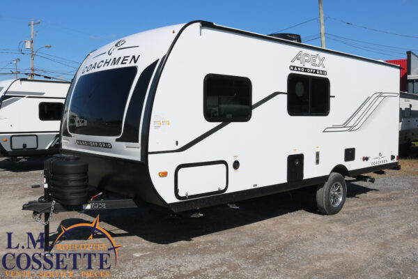 Apex Nano 186 BH 2025-LM Cossette inc. vr-roulotte-fifth wheel-cargo-arctic wolf -Remote-Clipper-cherokee-grey wolf-wolf pup-kodiak cub-aspen trail-dutchmen-forest river-freedom express select-coachmen-apex nano -Trois-Rivières