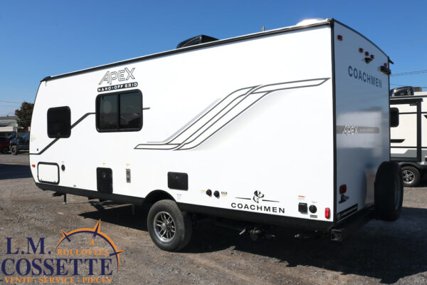 Apex Nano 186 BH 2025-LM Cossette inc. vr-roulotte-fifth wheel-cargo-arctic wolf -Remote-Clipper-cherokee-grey wolf-wolf pup-kodiak cub-aspen trail-dutchmen-forest river-freedom express select-coachmen-apex nano -Trois-Rivières