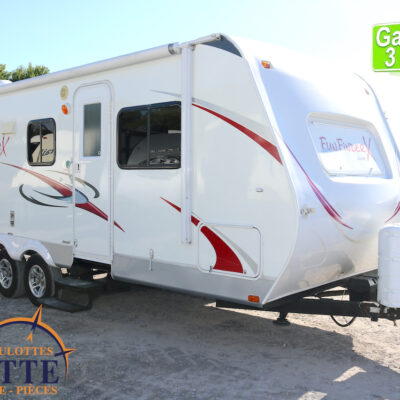 Fun Finder 214 WSD 2012-LM Cossette inc. vr-roulotte-fifth wheel-cargo-arctic wolf -Remote-Clipper-cherokee-grey wolf-wolf pup-kodiak cub-aspen trail-dutchmen-forest river-freedom express select-coachmen-apex nano -Trois-Rivières