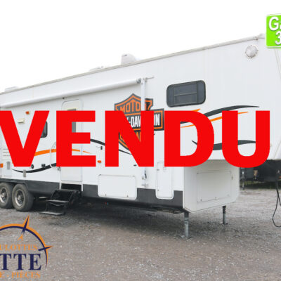 New Vision 36 2003-M Cossette inc. vr-roulotte-fifth wheel-cargo-arctic wolf -Remote-Clipper-cherokee-grey wolf-wolf pup-kodiak cub-aspen trail-dutchmen-forest river-coachmen-apex nano -arctic wolf-Trois-Rivières-fond