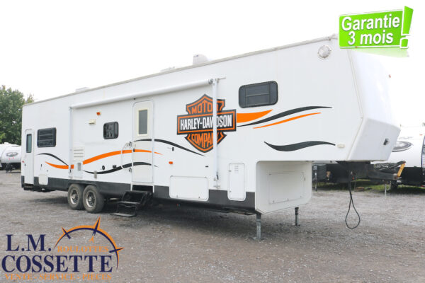 New Vision 36 2003-LM Cossette inc. vr-roulotte-fifth wheel-cargo-arctic wolf -Remote-Clipper-cherokee-grey wolf-wolf pup-kodiak cub-aspen trail-dutchmen-forest river-freedom express select-coachmen-apex nano -Trois-Rivières