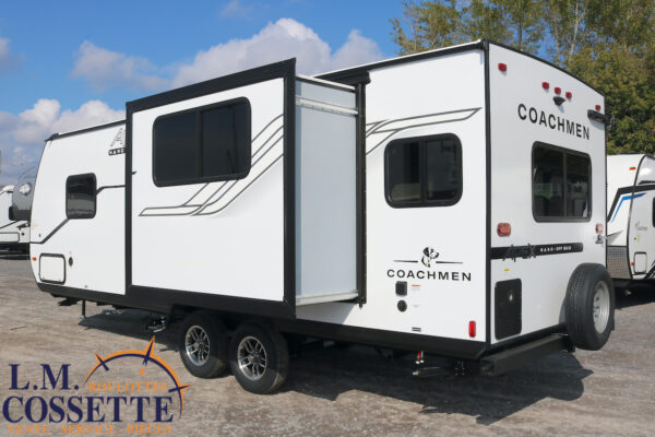 Apex Nano 221 RLS 2025-LM Cossette inc. vr-roulotte-fifth wheel-cargo-arctic wolf -Remote-Clipper-cherokee-grey wolf-wolf pup-kodiak cub-aspen trail-dutchmen-forest river-freedom express select-coachmen-apex nano -Trois-Rivières