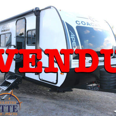 Apex Nano 187 RB 2025-LM Cossette inc. vr-roulotte-fifth wheel-cargo-arctic wolf -Remote-Clipper-cherokee-grey wolf-wolf pup-kodiak cub-aspen trail-dutchmen-forest river-freedom express select-coachmen-apex nano -Trois-Rivières