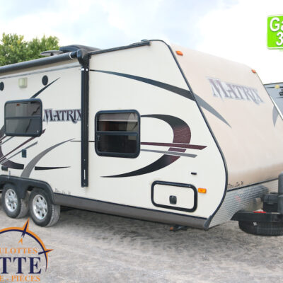 Matrix 721 RB 2014-LM Cossette inc. vr-roulotte-fifth wheel-cargo-arctic wolf -Remote-Clipper-cherokee-grey wolf-wolf pup-kodiak cub-aspen trail-dutchmen-forest river-freedom express select-coachmen-apex nano -Trois-Rivières