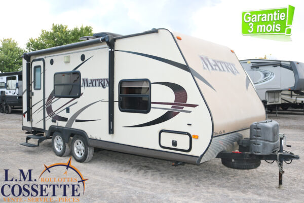 Matrix 721 RB 2014-LM Cossette inc. vr-roulotte-fifth wheel-cargo-arctic wolf -Remote-Clipper-cherokee-grey wolf-wolf pup-kodiak cub-aspen trail-dutchmen-forest river-freedom express select-coachmen-apex nano -Trois-Rivières