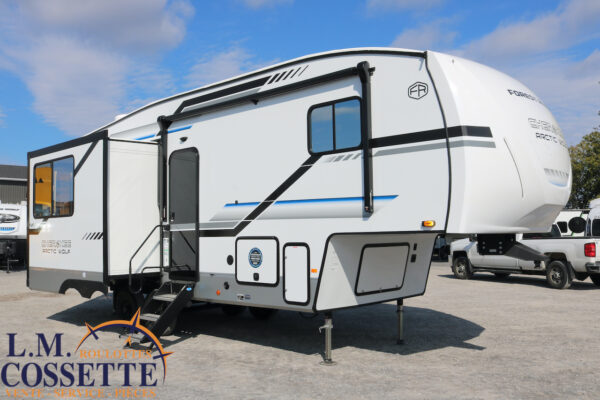 Arctic Wolf 27 SGS 2025-LM Cossette inc. vr-roulotte-fifth wheel-cargo-arctic wolf -Remote-Clipper-cherokee-grey wolf-wolf pup-kodiak cub-aspen trail-dutchmen-forest river-freedom express select-coachmen-apex nano -Trois-Rivières