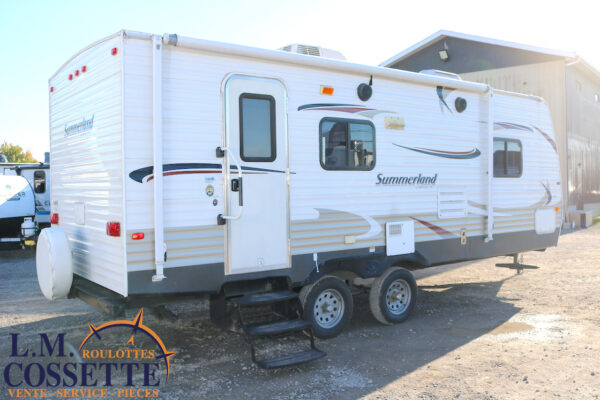 Summerland 2100 RB 2013-LM Cossette inc. vr-roulotte-fifth wheel-cargo-arctic wolf -Remote-Clipper-cherokee-grey wolf-wolf pup-kodiak cub-aspen trail-dutchmen-forest river-freedom express select-coachmen-apex nano -Trois-Rivières