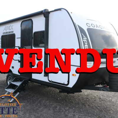 Apex Nano 187 RB 2025-LM Cossette inc. vr-roulotte-fifth wheel-cargo-arctic wolf -Remote-Clipper-cherokee-grey wolf-wolf pup-kodiak cub-aspen trail-dutchmen-forest river-freedom express select-coachmen-apex nano -Trois-Rivières