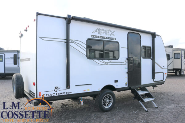 Apex Nano 187 RB 2025-LM Cossette inc. vr-roulotte-fifth wheel-cargo-arctic wolf -Remote-Clipper-cherokee-grey wolf-wolf pup-kodiak cub-aspen trail-dutchmen-forest river-freedom express select-coachmen-apex nano -Trois-Rivières