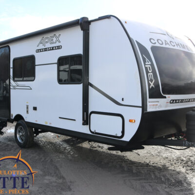 Apex Nano 190 RBS 2025-LM Cossette inc. vr-roulotte-fifth wheel-cargo-arctic wolf -Remote-Clipper-cherokee-grey wolf-wolf pup-kodiak cub-aspen trail-dutchmen-forest river-freedom express select-coachmen-apex nano -Trois-Rivières