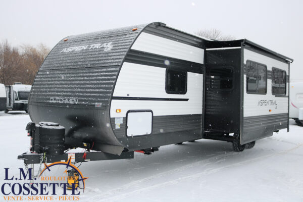 Aspen Trail 29 TB 2025-LM Cossette inc. vr-roulotte-fifth wheel-cargo-arctic wolf -Remote-Clipper-cherokee-grey wolf-wolf pup-kodiak cub-aspen trail-dutchmen-forest river-freedom express select-coachmen-apex nano -Trois-Rivières