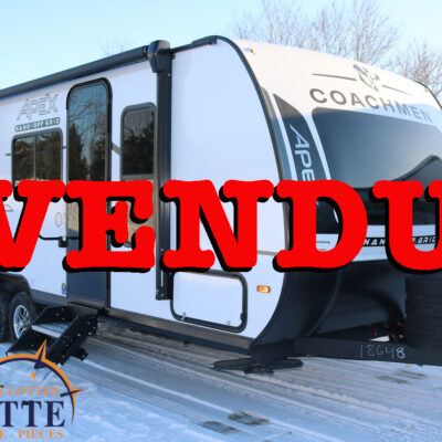 Apex Nano 208 BHS 2025-LM Cossette inc. vr-roulotte-fifth wheel-cargo-arctic wolf -Remote-Clipper-cherokee-grey wolf-wolf pup-kodiak cub-aspen trail-dutchmen-forest river-freedom express select-coachmen-apex nano -Trois-Rivières