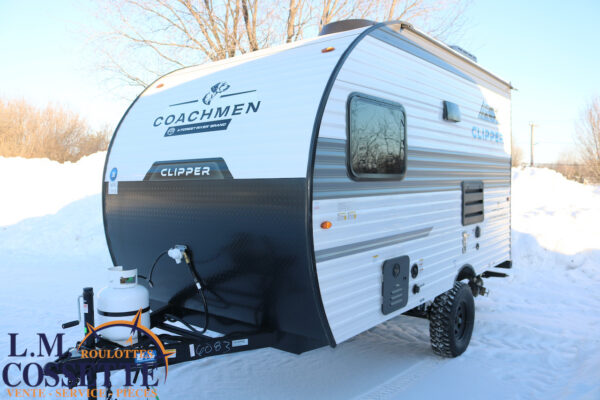 Clipper 14 R 2025-LM Cossette inc. vr-roulotte-fifth wheel-cargo-arctic wolf -Remote-Clipper-cherokee-grey wolf-wolf pup-kodiak cub-aspen trail-dutchmen-forest river-freedom express select-coachmen-apex nano -Trois-Rivières