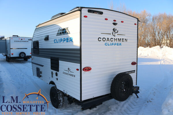 Clipper 14 R 2025-LM Cossette inc. vr-roulotte-fifth wheel-cargo-arctic wolf -Remote-Clipper-cherokee-grey wolf-wolf pup-kodiak cub-aspen trail-dutchmen-forest river-freedom express select-coachmen-apex nano -Trois-Rivières