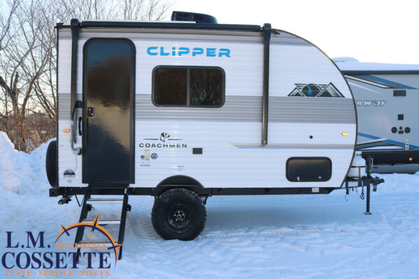 Clipper 14 R 2025-LM Cossette inc. vr-roulotte-fifth wheel-cargo-arctic wolf -Remote-Clipper-cherokee-grey wolf-wolf pup-kodiak cub-aspen trail-dutchmen-forest river-freedom express select-coachmen-apex nano -Trois-Rivières