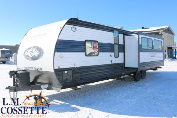 Grey Wolf 29 TE 2025-LM Cossette inc. vr-roulotte-fifth wheel-cargo-arctic wolf -Remote-Clipper-cherokee-grey wolf-wolf pup-kodiak cub-aspen trail-dutchmen-forest river-freedom express select-coachmen-apex nano -Trois-Rivières