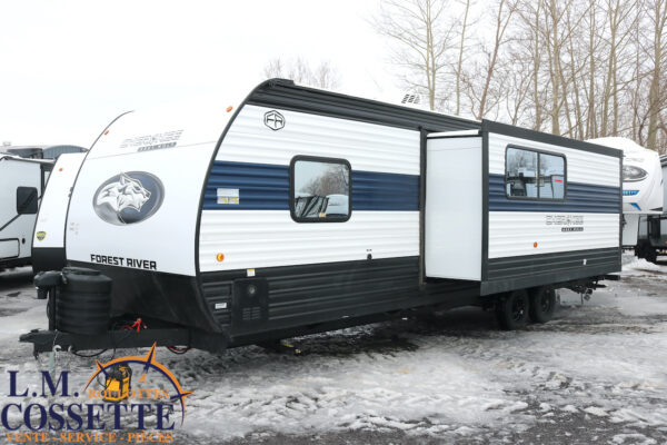 Grey Wolf 26 BRB 2025-LM Cossette inc. vr-roulotte-fifth wheel-cargo-arctic wolf -Remote-Clipper-cherokee-grey wolf-wolf pup-kodiak cub-aspen trail-dutchmen-forest river-freedom express select-coachmen-apex nano -Trois-Rivières