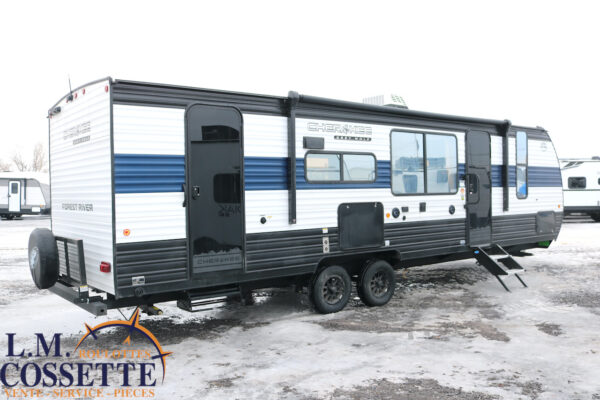 Grey Wolf 26 BRB 2025-LM Cossette inc. vr-roulotte-fifth wheel-cargo-arctic wolf -Remote-Clipper-cherokee-grey wolf-wolf pup-kodiak cub-aspen trail-dutchmen-forest river-freedom express select-coachmen-apex nano -Trois-Rivières