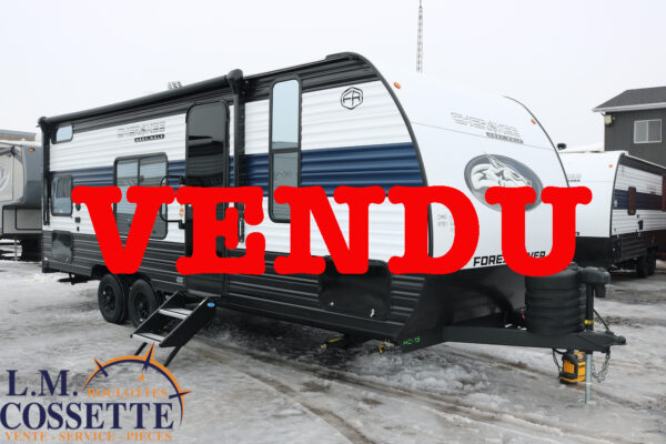 Grey Wolf 22 MKSE 2025-LM Cossette inc. vr-roulotte-fifth wheel-cargo-arctic wolf -Remote-Clipper-cherokee-grey wolf-wolf pup-kodiak cub-aspen trail-dutchmen-forest river-freedom express select-coachmen-apex nano -Trois-Rivières