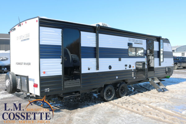 Grey Wolf 26 DBH 2025-LM Cossette inc. vr-roulotte-fifth wheel-cargo-arctic wolf -Remote-Clipper-cherokee-grey wolf-wolf pup-kodiak cub-aspen trail-dutchmen-forest river-freedom express select-coachmen-apex nano -Trois-Rivières