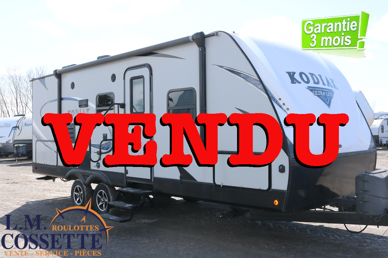 Kodiak 233 RBSL 2018-LM Cossette inc. vr-roulotte-fifth wheel-cargo-arctic wolf -Remote-Clipper-cherokee-grey wolf-wolf pup-kodiak cub-aspen trail-dutchmen-forest river-freedom express select-coachmen-apex nano -Trois-Rivières