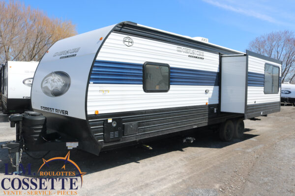 Grey Wolf 26 SS 2025-LM Cossette inc. vr-roulotte-fifth wheel-cargo-arctic wolf -Remote-Clipper-cherokee-grey wolf-wolf pup-kodiak cub-aspen trail-dutchmen-forest river-freedom express select-coachmen-apex nano -Trois-Rivières