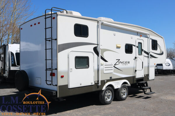 Zinger 25 BH 2014-LM Cossette inc. vr-roulotte-fifth wheel-cargo-arctic wolf -Remote-Clipper-cherokee-grey wolf-wolf pup-kodiak cub-aspen trail-dutchmen-forest river-freedom express select-coachmen-apex nano -Trois-Rivières