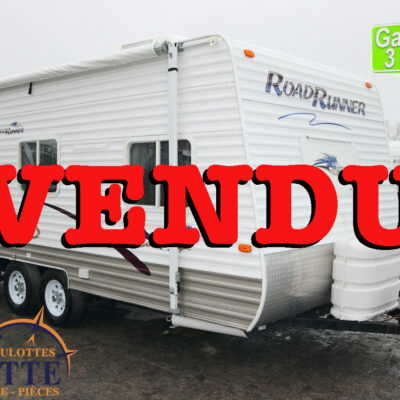Roadrunner 180 2005-LM Cossette inc. vr-roulotte-fifth wheel-cargo-arctic wolf -Remote-Clipper-cherokee-grey wolf-wolf pup-kodiak cub-aspen trail-dutchmen-forest river-freedom express select-coachmen-apex nano -Trois-Rivières