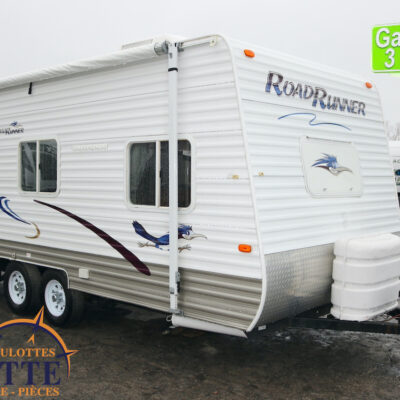 Roadrunner 180 2005-LM Cossette inc. vr-roulotte-fifth wheel-cargo-arctic wolf -Remote-Clipper-cherokee-grey wolf-wolf pup-kodiak cub-aspen trail-dutchmen-forest river-freedom express select-coachmen-apex nano -Trois-Rivières
