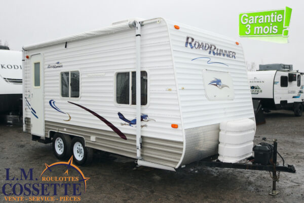 Roadrunner 180 2005-LM Cossette inc. vr-roulotte-fifth wheel-cargo-arctic wolf -Remote-Clipper-cherokee-grey wolf-wolf pup-kodiak cub-aspen trail-dutchmen-forest river-freedom express select-coachmen-apex nano -Trois-Rivières