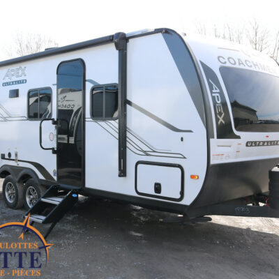 Apex 215 RBK 2025-LM Cossette inc. vr-roulotte-fifth wheel-cargo-arctic wolf -Remote-Clipper-cherokee-grey wolf-wolf pup-kodiak cub-aspen trail-dutchmen-forest river-freedom express select-coachmen-apex nano -Trois-Rivières