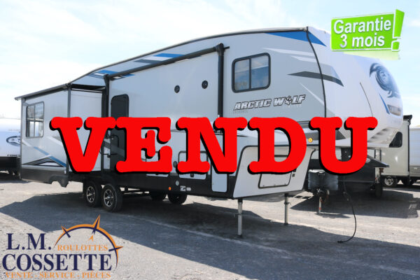 Arctic Wolf 298 LB 2021-LM Cossette inc. vr-roulotte-fifth wheel-cargo-arctic wolf -Remote-Clipper-cherokee-grey wolf-wolf pup-kodiak cub-aspen trail-dutchmen-forest river-freedom express select-coachmen-apex nano -Trois-Rivières