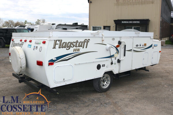 Flagstaff 19 SCH 2013-LM Cossette inc. vr-roulotte-fifth wheel-cargo-arctic wolf -Remote-Clipper-cherokee-grey wolf-wolf pup-kodiak cub-aspen trail-dutchmen-forest river-freedom express select-coachmen-apex nano -Trois-Rivières