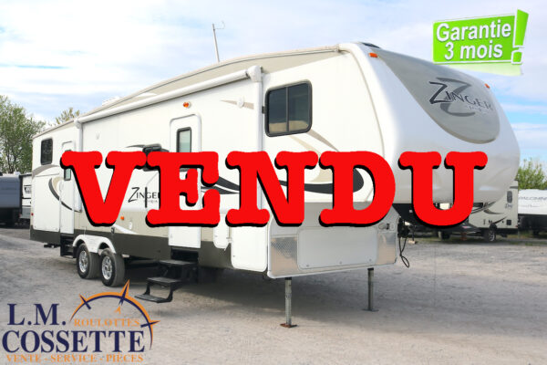Zinger 31 BH 2014-LM Cossette inc. vr-roulotte-fifth wheel-cargo-arctic wolf -Remote-Clipper-cherokee-grey wolf-wolf pup-kodiak cub-aspen trail-dutchmen-forest river-freedom express select-coachmen-apex nano -Trois-Rivières
