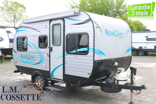 Retro 160 FD 2011-LM Cossette inc. vr-roulotte-fifth wheel-cargo-arctic wolf -Remote-Clipper-cherokee-grey wolf-wolf pup-kodiak cub-aspen trail-dutchmen-forest river-freedom express select-coachmen-apex nano -Trois-Rivières