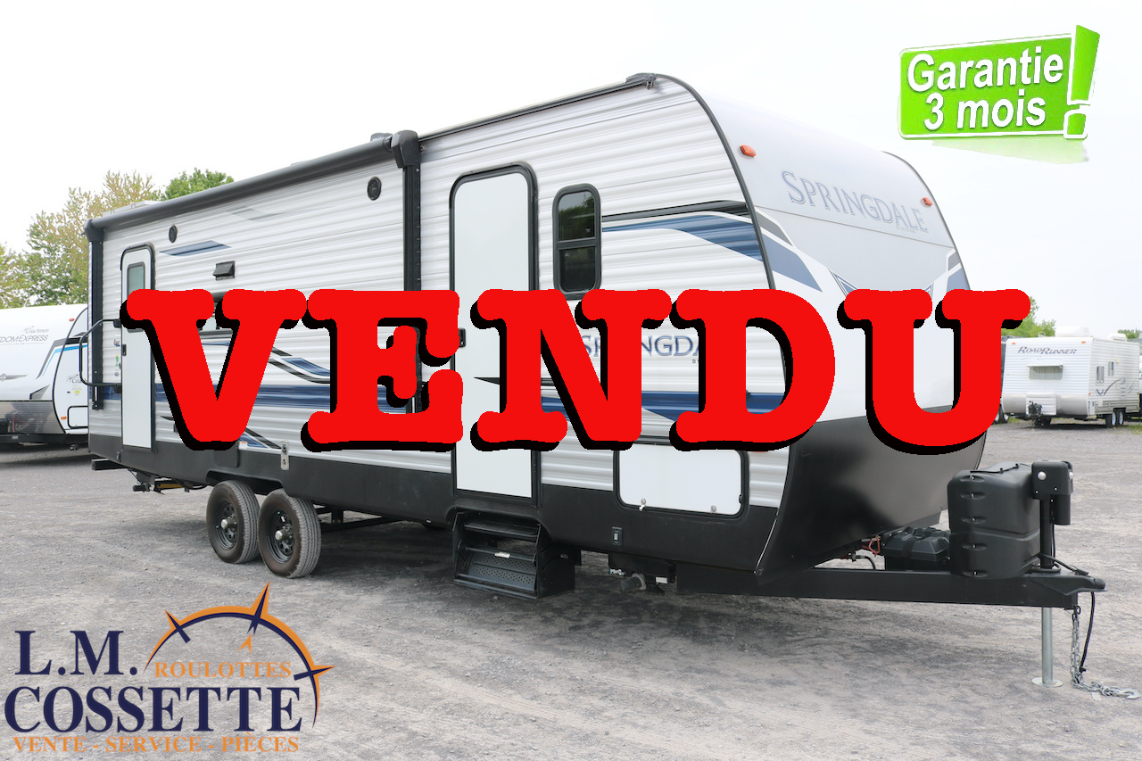 Springdale 266 RL 2022-LM Cossette inc. vr-roulotte-fifth wheel-cargo-arctic wolf -Remote-Clipper-cherokee-grey wolf-wolf pup-kodiak cub-aspen trail-dutchmen-forest river-freedom express select-coachmen-apex nano -Trois-Rivières