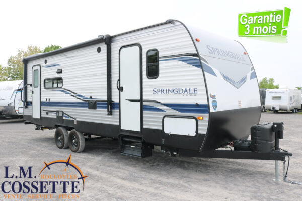 Springdale 266 RL 2022-LM Cossette inc. vr-roulotte-fifth wheel-cargo-arctic wolf -Remote-Clipper-cherokee-grey wolf-wolf pup-kodiak cub-aspen trail-dutchmen-forest river-freedom express select-coachmen-apex nano -Trois-Rivières