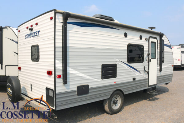 Conquest 199 RK 2019-LM Cossette inc. vr-roulotte-fifth wheel-cargo-arctic wolf -Remote-Clipper-cherokee-grey wolf-wolf pup-kodiak cub-aspen trail-dutchmen-forest river-freedom express select-coachmen-apex nano -Trois-Rivières