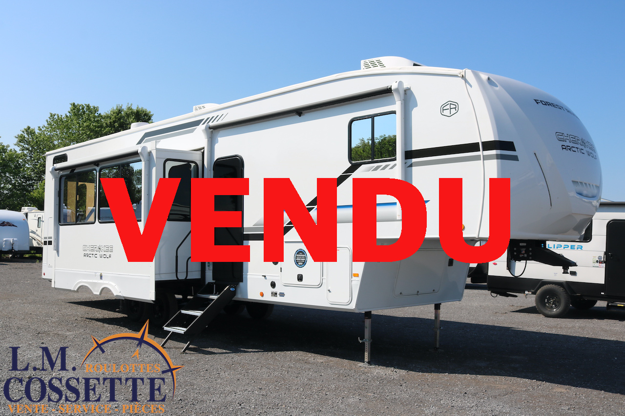 Arctic Wolf 331 BH 2026--LM Cossette inc. vr-roulotte-fifth wheel-cargo-arctic wolf -Remote-Clipper-cherokee-grey wolf-wolf pup-kodiak cub-aspen trail-dutchmen-forest river-coachmen-apex nano -arctic wolf-Trois-Rivières-fond-fond