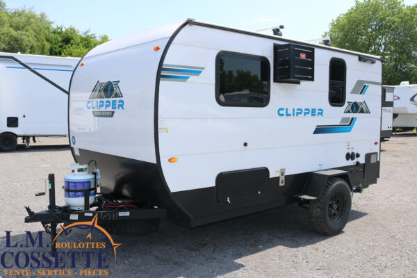Clipper 12000 ROK 2025-LM Cossette inc. vr-roulotte-fifth wheel-cargo-arctic wolf -Remote-Clipper-cherokee-grey wolf-wolf pup-kodiak cub-aspen trail-dutchmen-forest river-freedom express select-coachmen-apex nano -Trois-Rivières