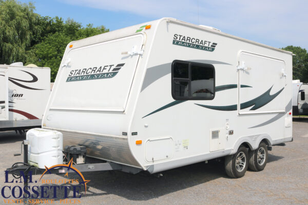 Travelstar 187 TB 2012-LM Cossette inc. vr-roulotte-fifth wheel-cargo-arctic wolf -Remote-Clipper-cherokee-grey wolf-wolf pup-kodiak cub-aspen trail-dutchmen-forest river-freedom express select-coachmen-apex nano -Trois-Rivières