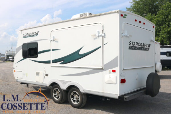 Travelstar 187 TB 2012-LM Cossette inc. vr-roulotte-fifth wheel-cargo-arctic wolf -Remote-Clipper-cherokee-grey wolf-wolf pup-kodiak cub-aspen trail-dutchmen-forest river-freedom express select-coachmen-apex nano -Trois-Rivières