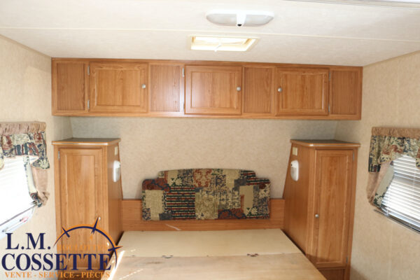 Trail Sport 27 QBSS 2007-LM Cossette inc. vr-roulotte-fifth wheel-cargo-arctic wolf -Remote-Clipper-cherokee-grey wolf-wolf pup-kodiak cub-aspen trail-dutchmen-forest river-freedom express select-coachmen-apex nano -Trois-Rivières