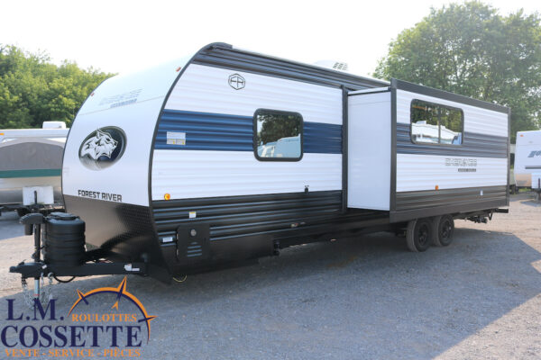 Grey Wolf 26 BRB 2026-LM Cossette inc. vr-roulotte-fifth wheel-cargo-arctic wolf -Remote-Clipper-cherokee-grey wolf-wolf pup-kodiak cub-aspen trail-dutchmen-forest river-freedom express select-coachmen-apex nano -Trois-Rivières