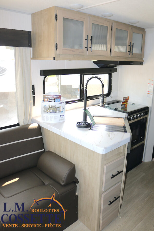 Grey Wolf 26 BRB 2026-LM Cossette inc. vr-roulotte-fifth wheel-cargo-arctic wolf -Remote-Clipper-cherokee-grey wolf-wolf pup-kodiak cub-aspen trail-dutchmen-forest river-freedom express select-coachmen-apex nano -Trois-Rivières