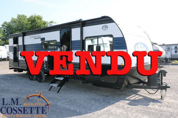 Grey Wolf 26 DBH 2026-LM Cossette inc. vr-roulotte-fifth wheel-cargo-arctic wolf -Remote-Clipper-cherokee-grey wolf-wolf pup-kodiak cub-aspen trail-dutchmen-forest river-freedom express select-coachmen-apex nano -Trois-Rivières