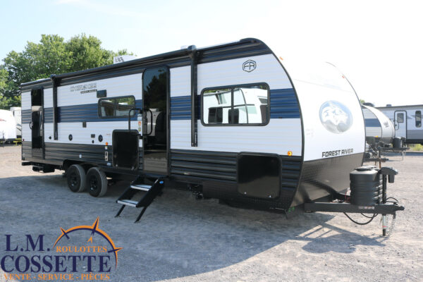 Grey Wolf 26 DBH 2026-LM Cossette inc. vr-roulotte-fifth wheel-cargo-arctic wolf -Remote-Clipper-cherokee-grey wolf-wolf pup-kodiak cub-aspen trail-dutchmen-forest river-freedom express select-coachmen-apex nano -Trois-Rivières