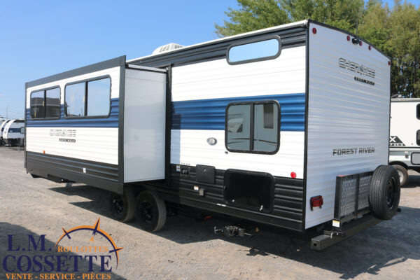 Grey Wolf 26 DBH 2026-LM Cossette inc. vr-roulotte-fifth wheel-cargo-arctic wolf -Remote-Clipper-cherokee-grey wolf-wolf pup-kodiak cub-aspen trail-dutchmen-forest river-freedom express select-coachmen-apex nano -Trois-Rivières