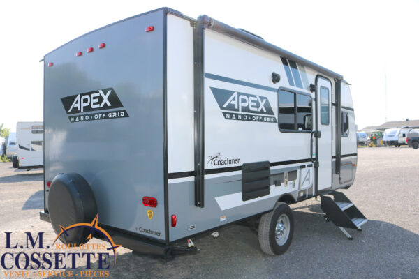 Apex Nano 185 BH 2022-LM Cossette inc. vr-roulotte-fifth wheel-cargo-arctic wolf -Remote-Clipper-cherokee-grey wolf-wolf pup-kodiak cub-aspen trail-dutchmen-forest river-freedom express select-coachmen-apex nano -Trois-Rivières